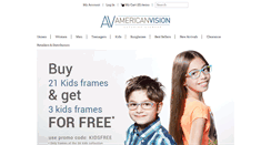 Desktop Screenshot of american-vision.com